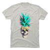 skull pineapple shirt
